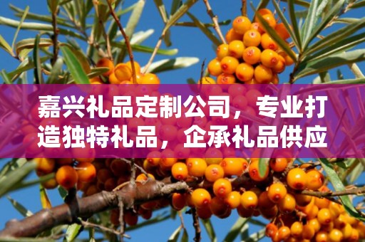 嘉兴礼品定制公司，专业打造独特礼品，企承礼品供应链卓越服务