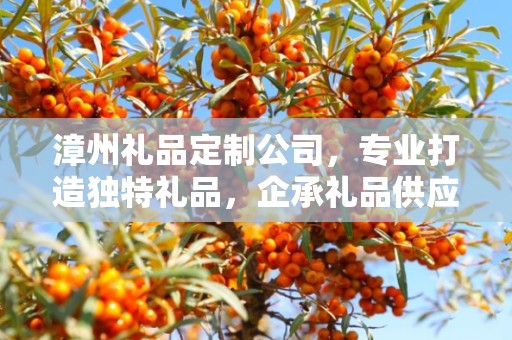 漳州礼品定制公司，专业打造独特礼品，企承礼品供应链卓越服务