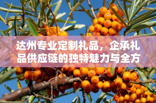 达州专业定制礼品，企承礼品供应链的独特魅力与全方位服务