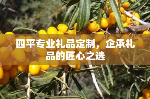四平专业礼品定制，企承礼品的匠心之选