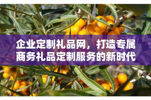企业定制礼品网，打造专属商务礼品定制服务的新时代