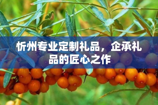 忻州专业定制礼品，企承礼品的匠心之作