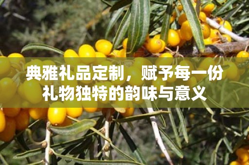 典雅礼品定制，赋予每一份礼物独特的韵味与意义